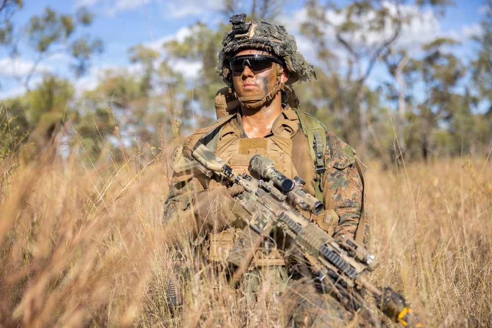 Southern Jackaroo 26: MRF-D Marines conduct offense drills