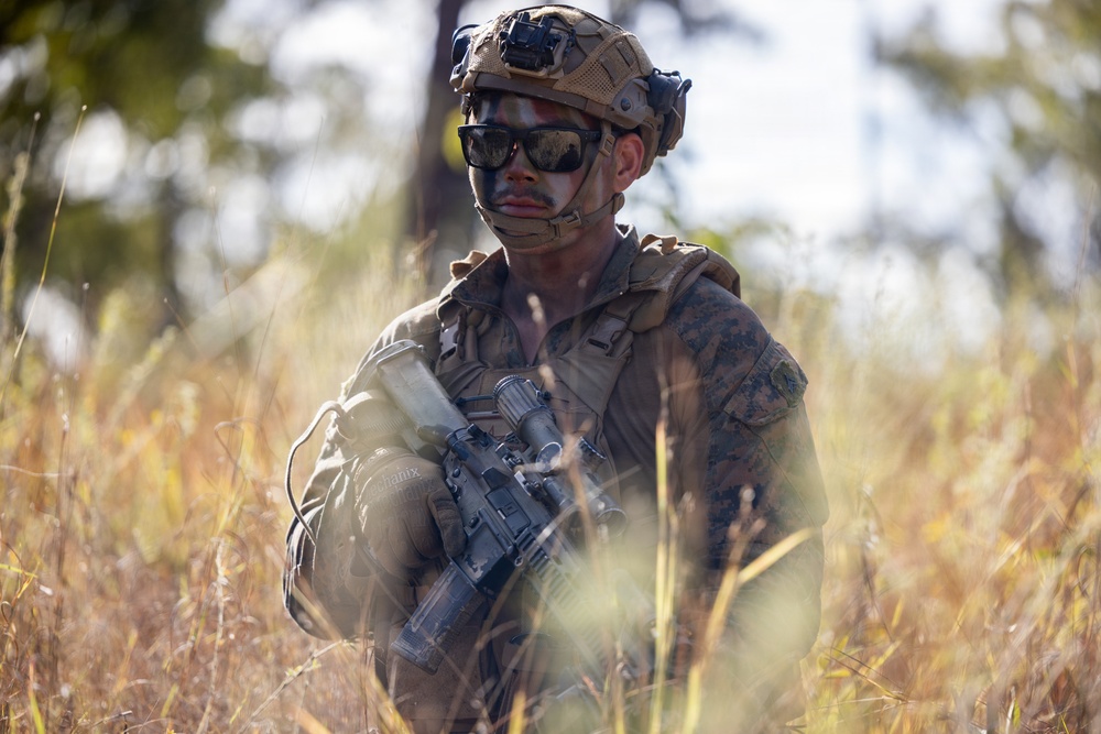 Southern Jackaroo 26: MRF-D Marines conduct offense drills