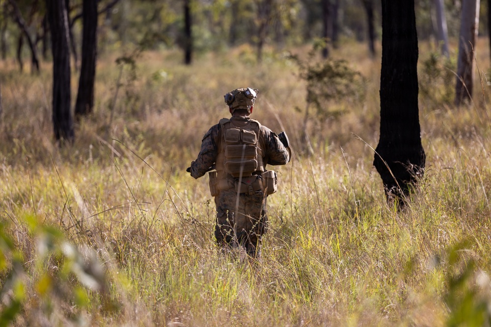 Southern Jackaroo 26: MRF-D Marines conduct offense drills