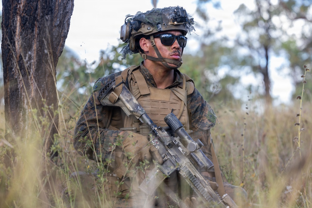 Southern Jackaroo 26: MRF-D Marines conduct offense drills