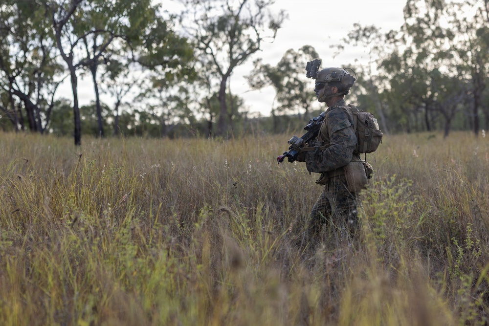 Southern Jackaroo 26: MRF-D Marines conduct offense drills