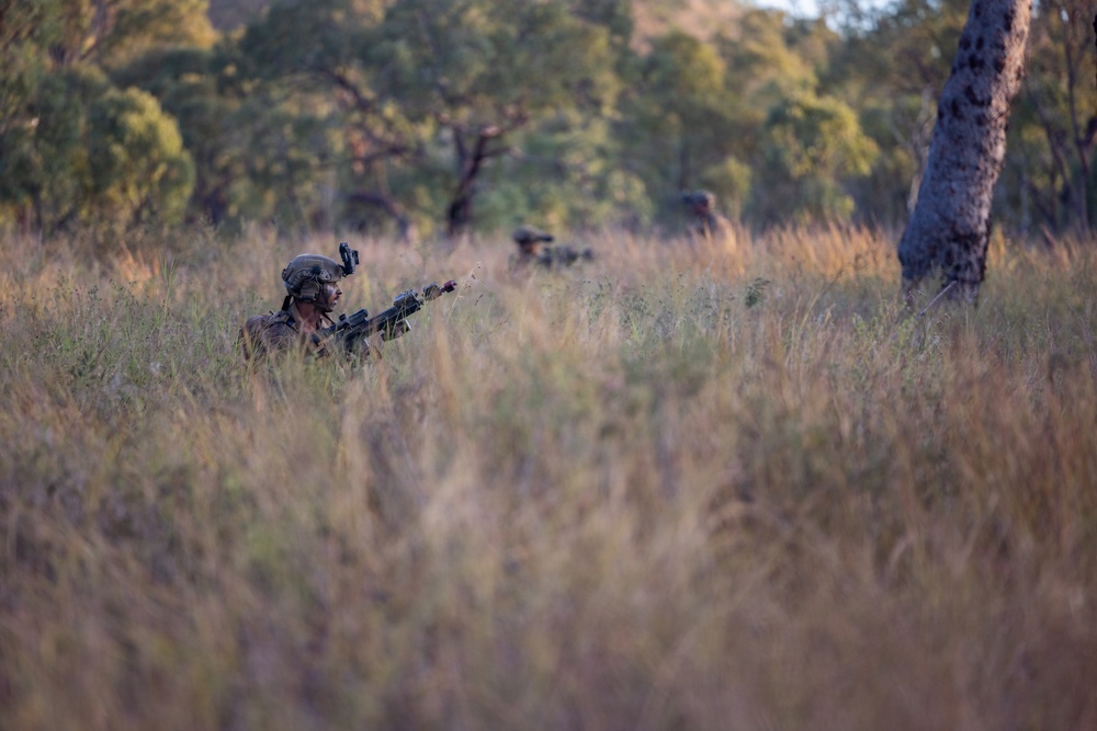 Southern Jackaroo 26: MRF-D Marines conduct offense drills