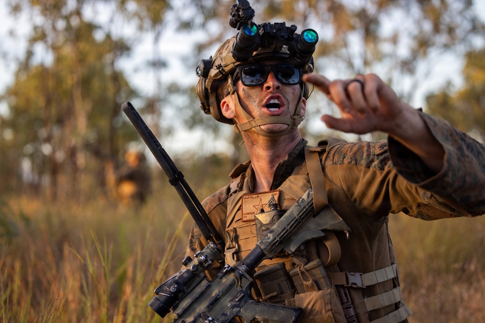 Southern Jackaroo 26: MRF-D Marines conduct offense drills
