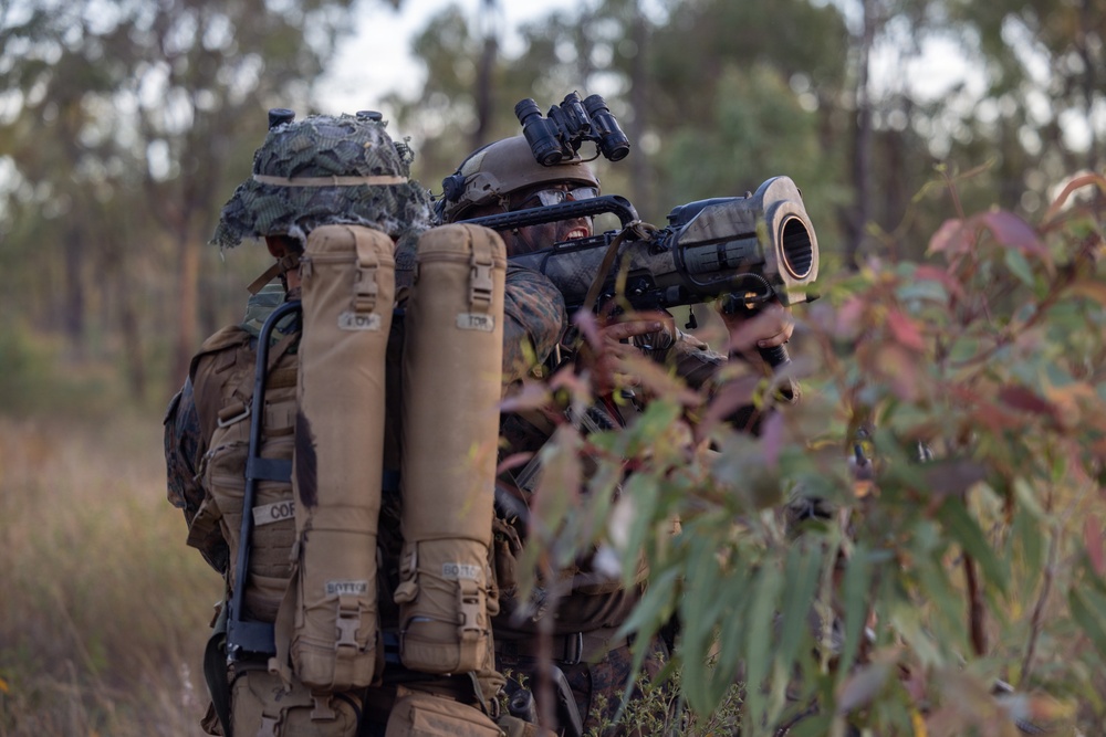 Southern Jackaroo 26: MRF-D Marines conduct offense drills