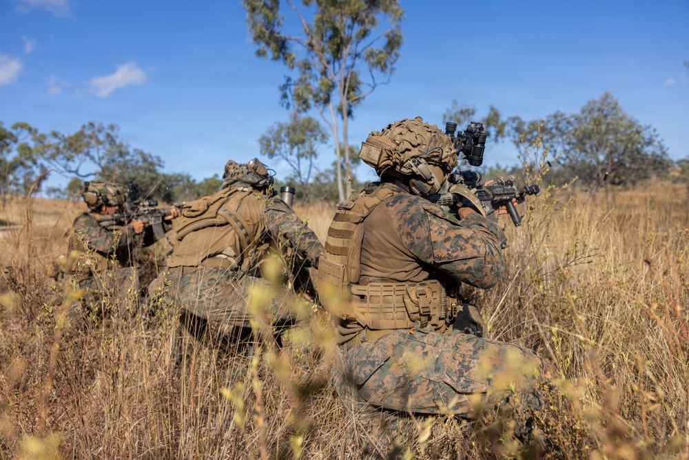 Southern Jackaroo 26: MRF-D Marines conduct offense drills