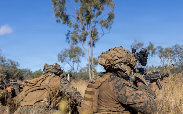 Southern Jackaroo 26: MRF-D Marines conduct offense drills