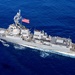 USS Mustin transits the Indian Ocean