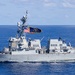 USS Mustin transits the Indian Ocean