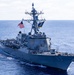 USS Mustin transits the Indian Ocean