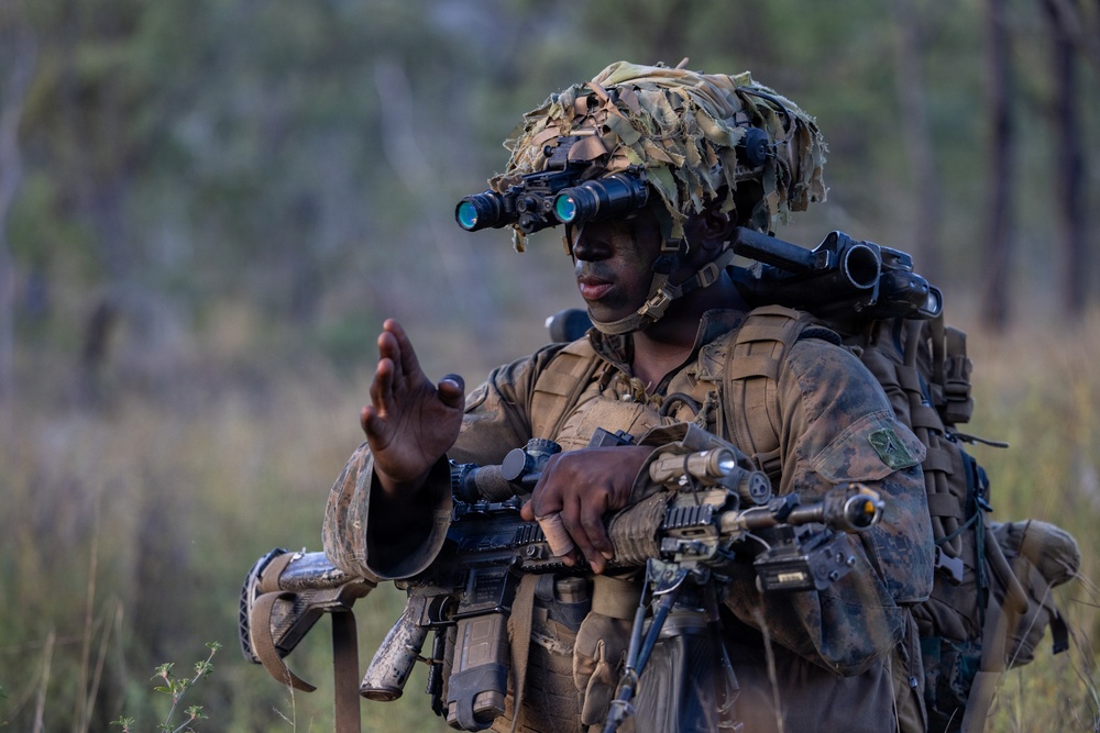 Southern Jackaroo 26: MRF-D Marines conduct offense drills