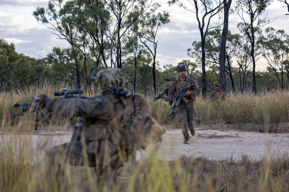 Southern Jackaroo 26: MRF-D Marines conduct offense drills