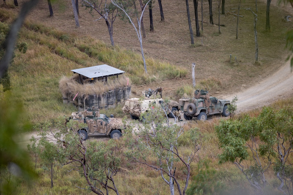 Southern Jackaroo 26: MRF-D Marines conduct offense drills