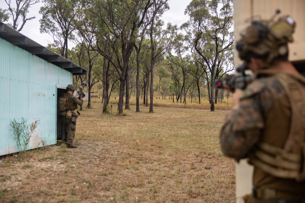 Southern Jackaroo 26: MRF-D Marines conduct offense drills