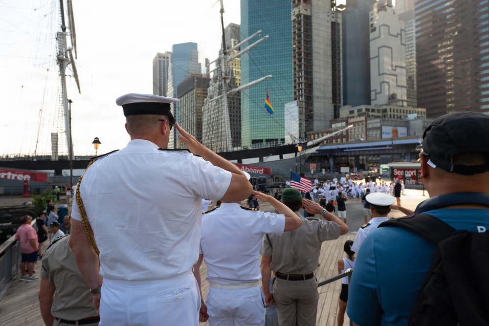 U.S., partner nation bands take stage for International Naval Review
