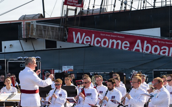 U.S., partner nation bands take stage for International Naval Review