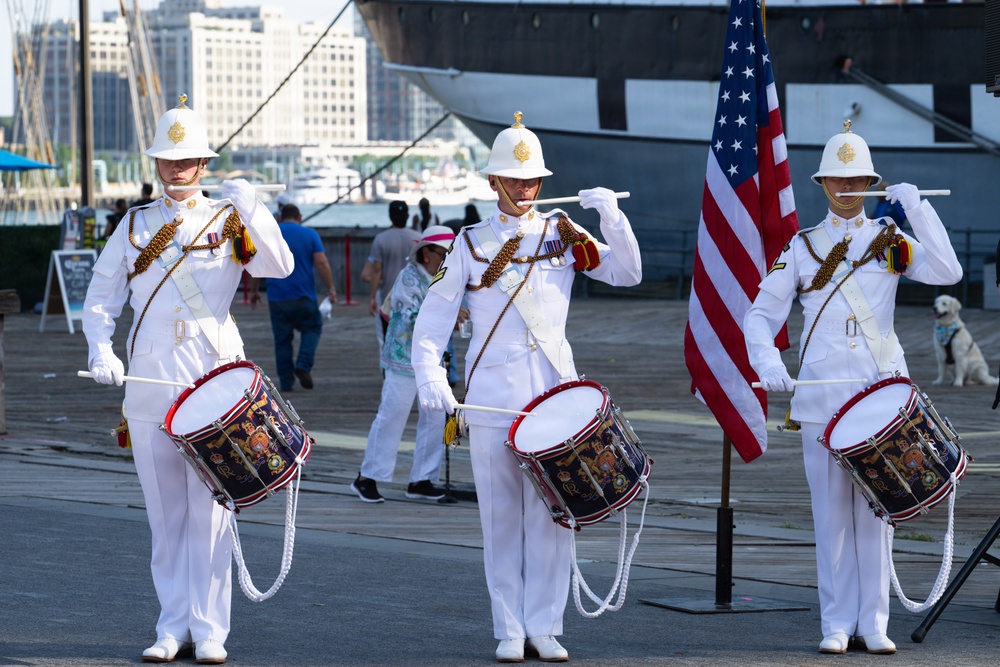 U.S., partner nation bands take stage for International Naval Review