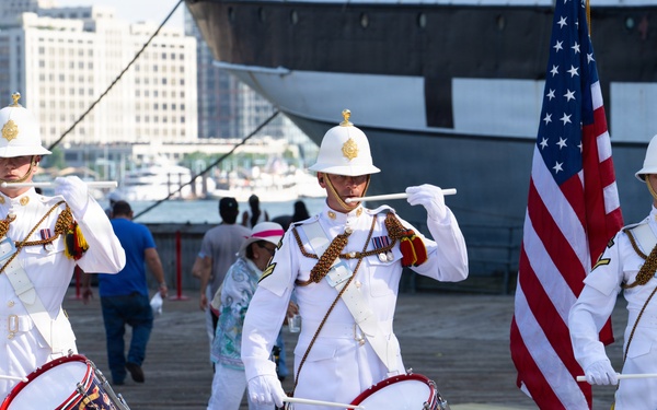 U.S., partner nation bands take stage for International Naval Review