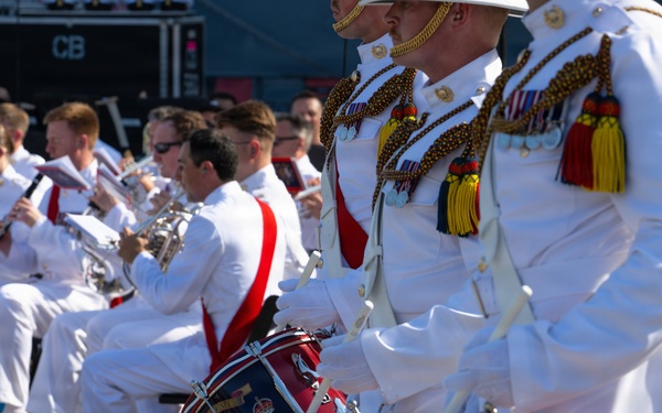 U.S., partner nation bands take stage for International Naval Review