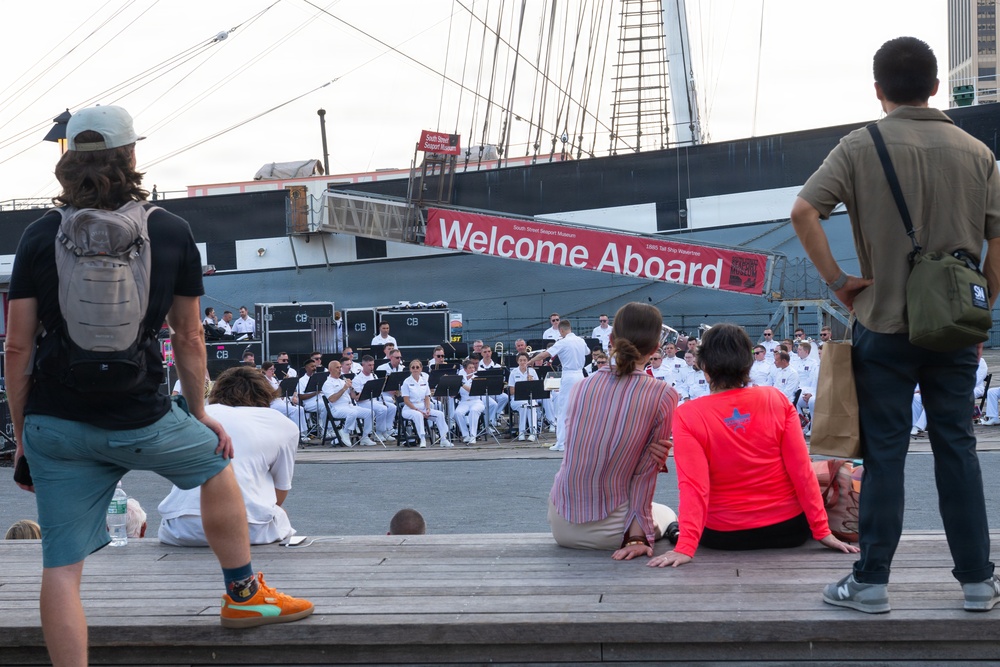 U.S., partner nation bands take stage for International Naval Review