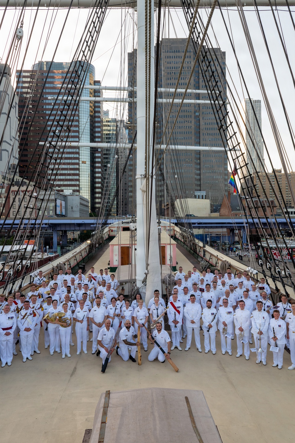 U.S., partner nation bands take stage for International Naval Review