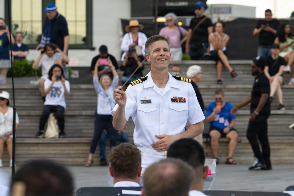 U.S., partner nation bands take stage for International Naval Review