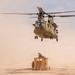 1st AD Combat Aviation Brigade and 62nd Engineer Battalion take off during sling load ops