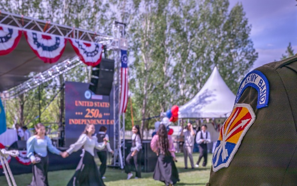 108th AB Performs for USEA Freedom 250