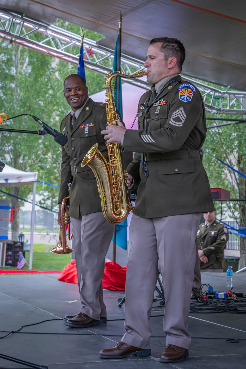 108th AB Performs for USEA Freedom 250