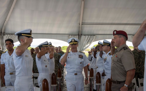 FIWCPAC Holds Change of Command Ceremony