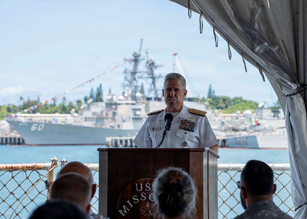 FIWCPAC Holds Change of Command Ceremony