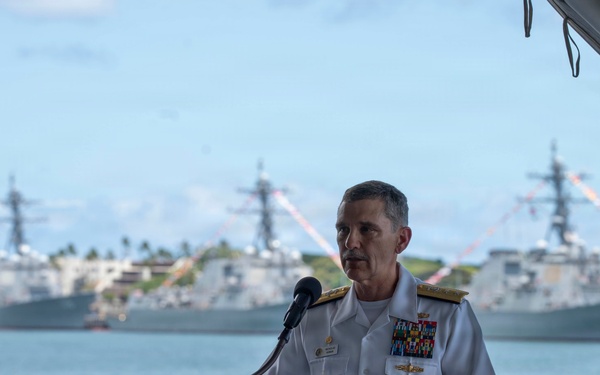 FIWCPAC Holds Change of Command Ceremony