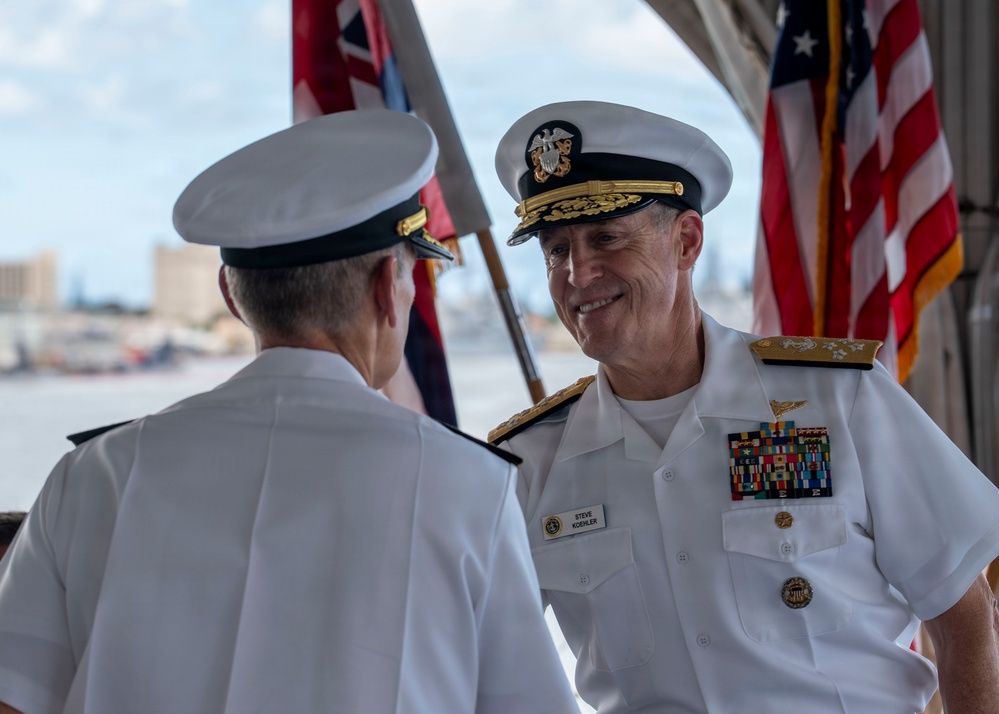 FIWCPAC Holds Change of Command Ceremony