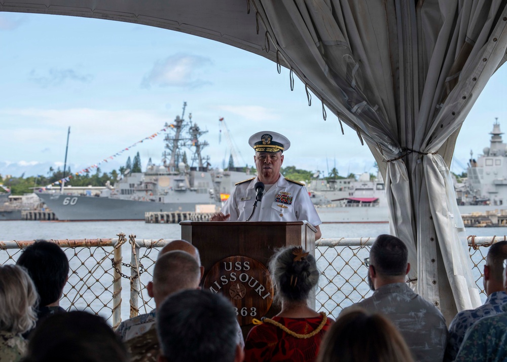 FIWCPAC Holds Change of Command Ceremony