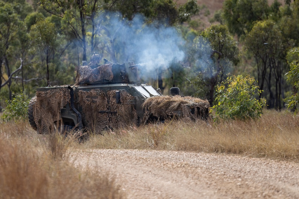 Southern Jackaroo 26: MRF-D Marines conduct reaction-to-contact live-fire range