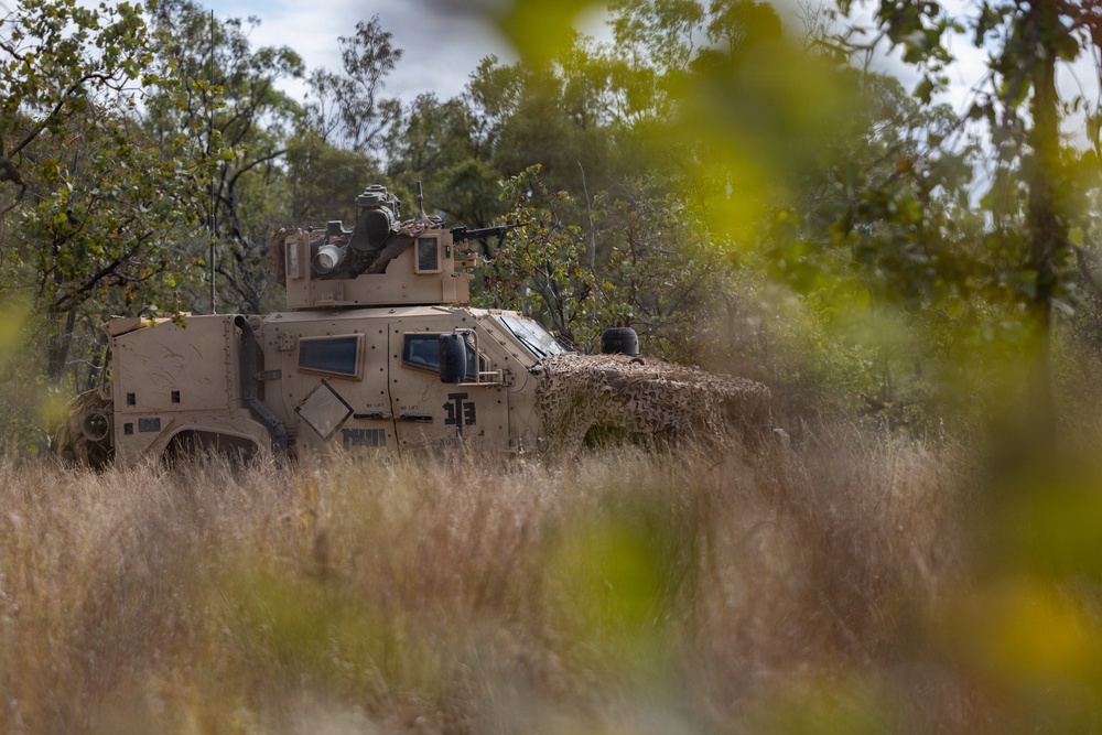 Southern Jackaroo 26: MRF-D Marines conduct reaction-to-contact live-fire range