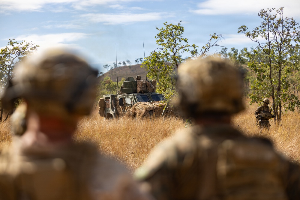 Southern Jackaroo 26: MRF-D Marines conduct reaction-to-contact live-fire range