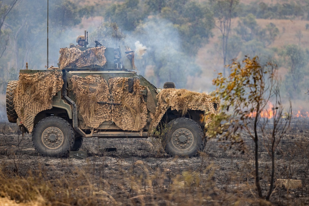 Southern Jackaroo 26: MRF-D Marines conduct reaction-to-contact live-fire range