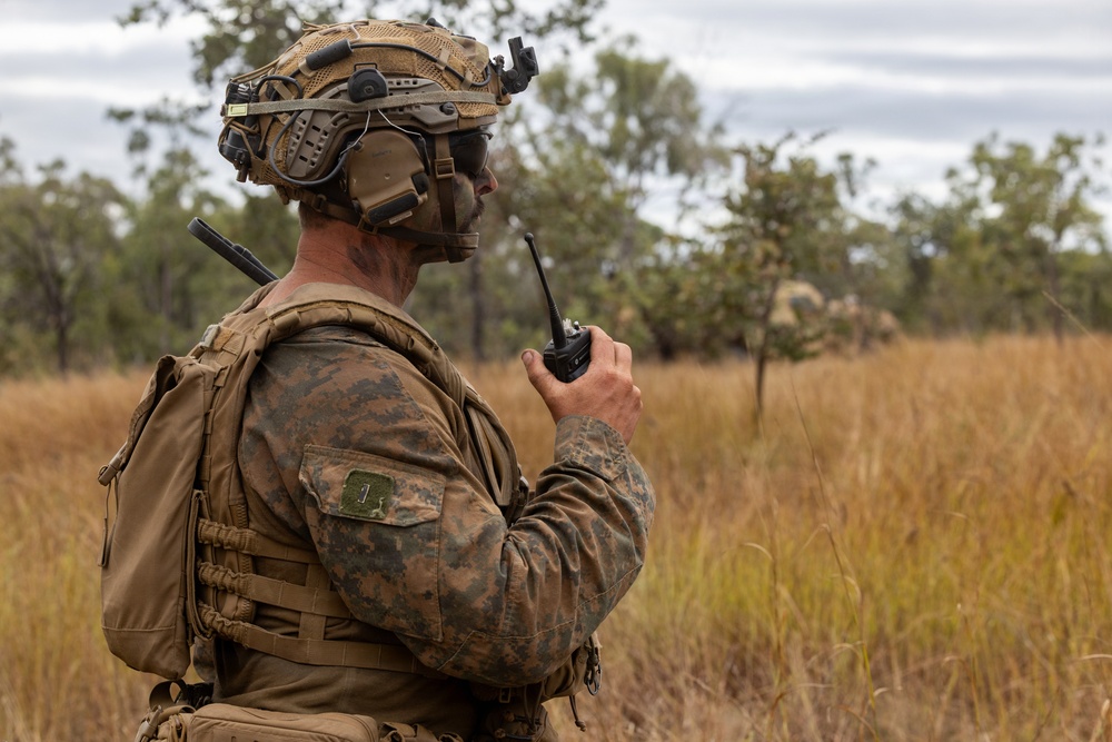 Southern Jackaroo 26: MRF-D Marines conduct reaction-to-contact live-fire range