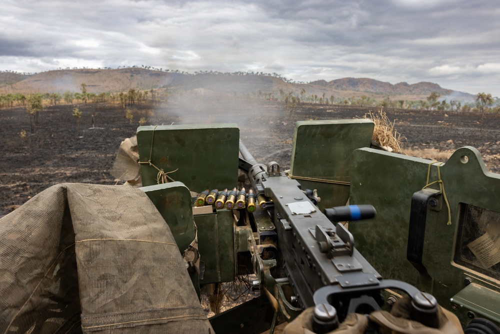 Southern Jackaroo 26: MRF-D Marines conduct reaction-to-contact live-fire range
