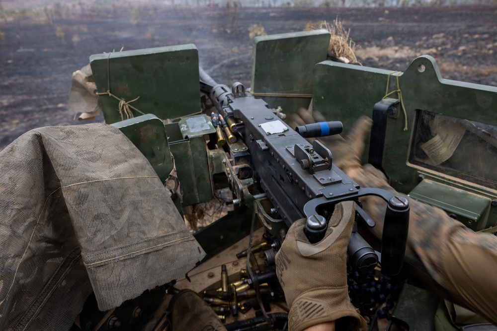 Southern Jackaroo 26: MRF-D Marines conduct reaction-to-contact live-fire range