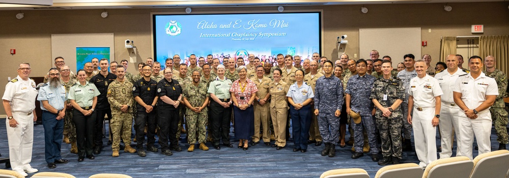 Multinational Service Members Gather for RIMPAC 2026 Chaplaincy Symposium