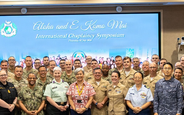 Multinational Service Members Gather for RIMPAC 2026 Chaplaincy Symposium