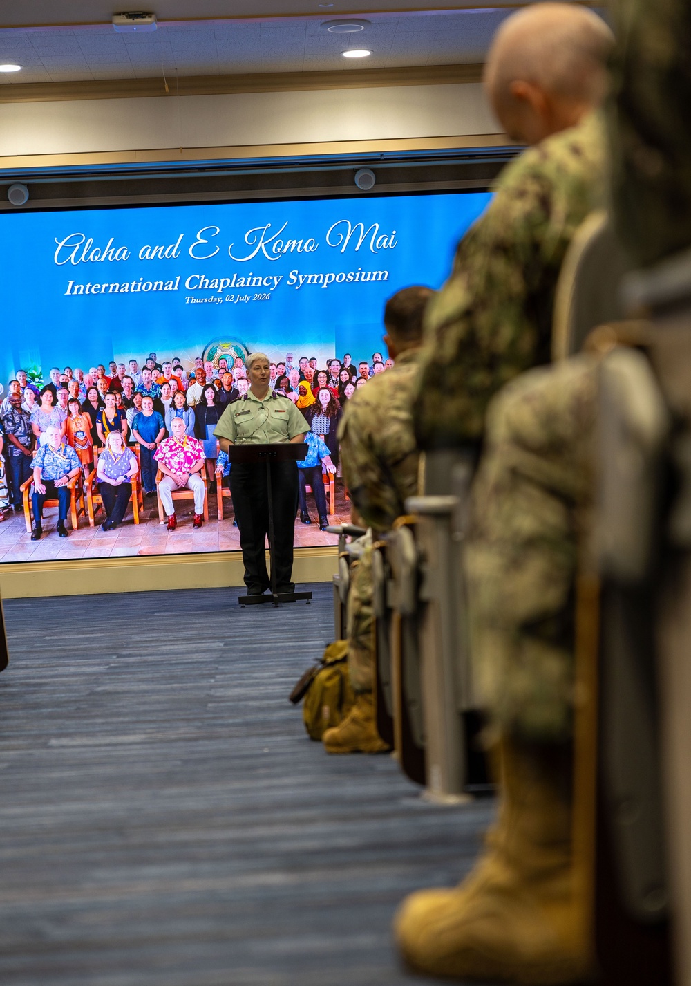 Multinational Service Members Attend International Chaplaincy Symposium During RIMPAC 2026