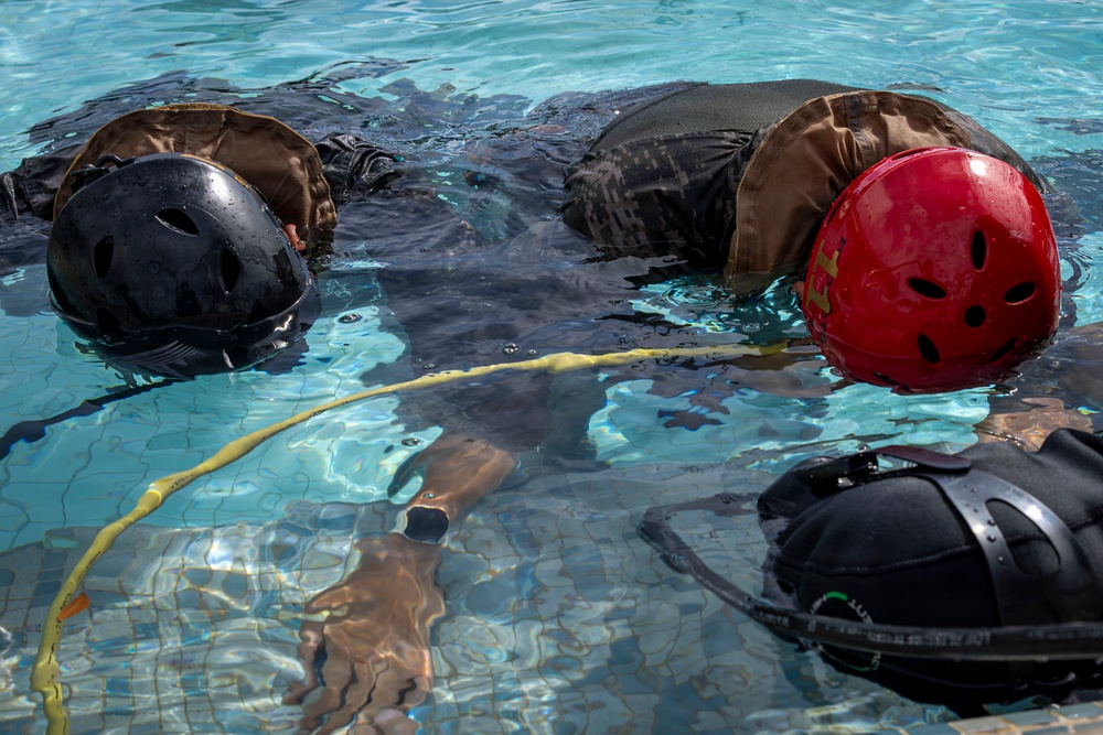 ROK, Mexican marines conduct shallow water egress training
