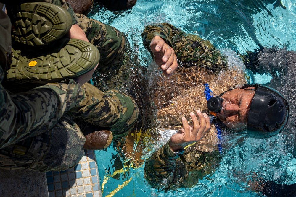 ROK, Mexican marines conduct shallow water egress training