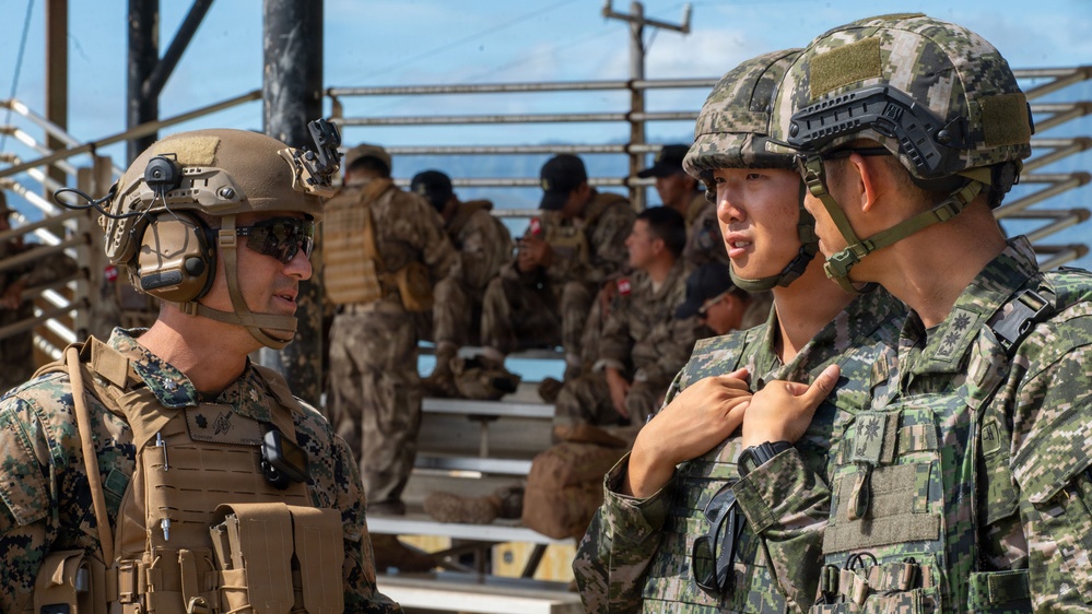 U.S. Marines, partner nations conduct live-fire training
