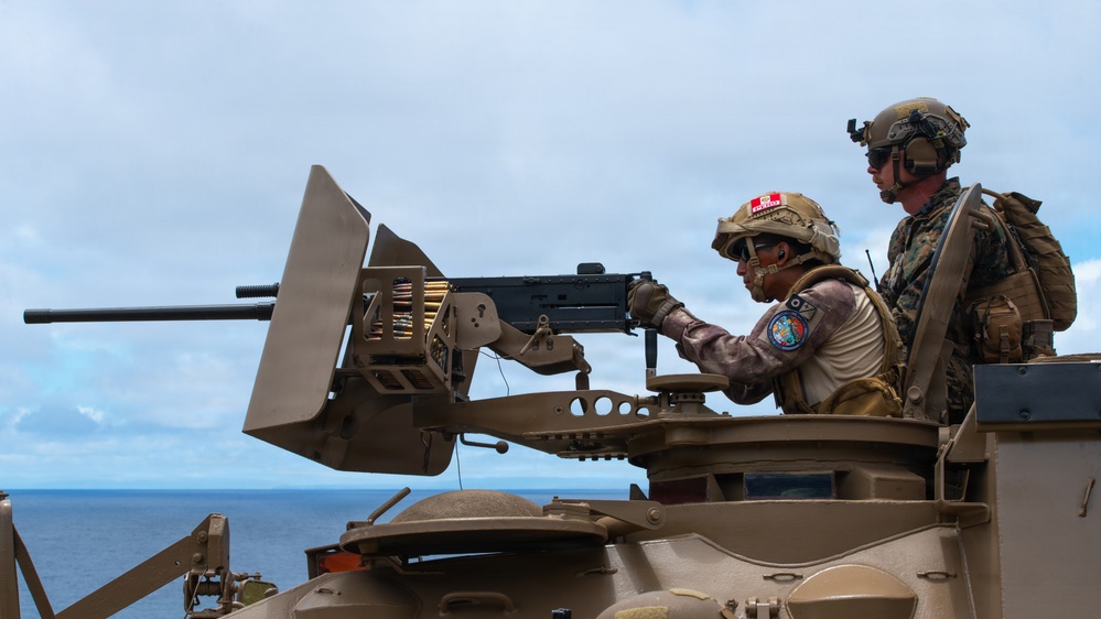 U.S. Marines, partner nations conduct live-fire range