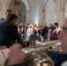U.S. Navy Band Brass Quintet perform at New York Stock Exchange