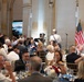 U.S. Navy Band Brass Quintet perform at New York Stock Exchange