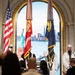 U.S. Navy Band Brass Quintet and Ceremonial Guard perform at New York Stock Exchange